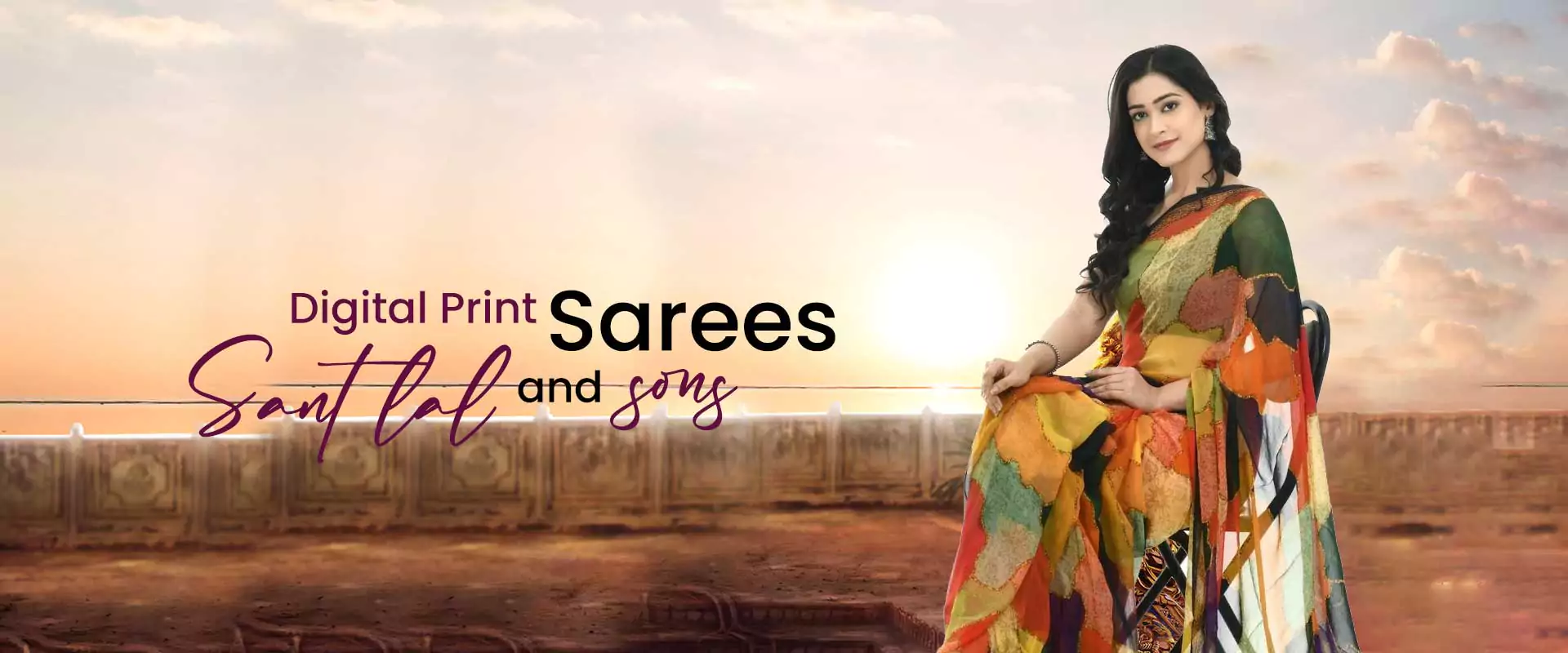 Digital Printed Sarees in Delhi