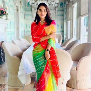 Tie and Dye Sarees in Delhi