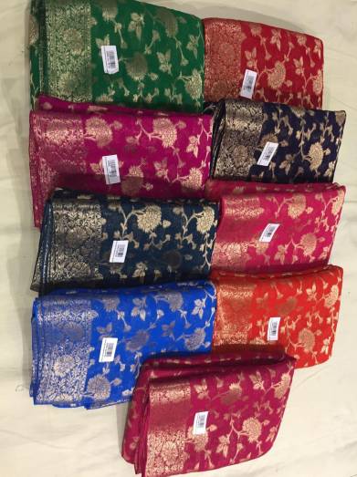 Chiffon Banarasi Allover Jaal  Manufacturers, Suppliers, Exporters in Delhi