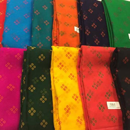 Chiffon Bandhani Print Manufacturers, Suppliers, Exporters in Delhi