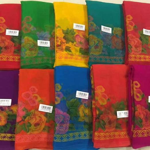 Chiffon Gala Print Manufacturers, Suppliers, Exporters in Delhi