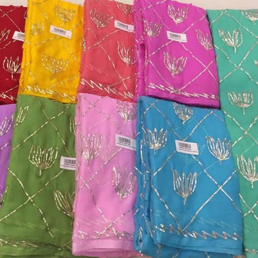 Chiffon Gota Jaal Manufacturers, Suppliers, Exporters in Delhi