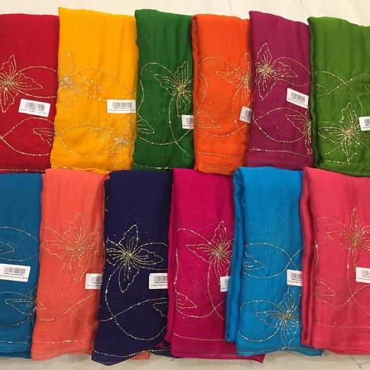 Chiffon Handwork Flower Manufacturers, Suppliers, Exporters in Delhi