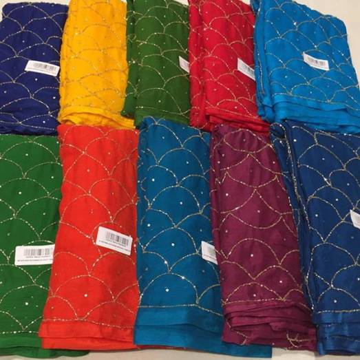 Chiffon Handwork Jaal Manufacturers, Suppliers, Exporters in Delhi