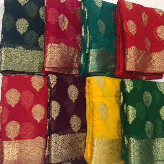 Chiffon Khaddi 3381 Manufacturers, Suppliers, Exporters in Delhi