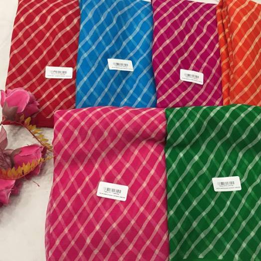 Chiffon Leheriya Print Manufacturers, Suppliers, Exporters in Delhi