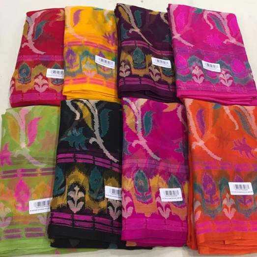 Chiffon Pochampali Print Manufacturers, Suppliers, Exporters in Delhi