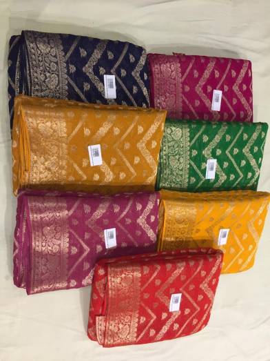 Chinnon Banarasi Buta Jaal  Manufacturers, Suppliers, Exporters in Delhi