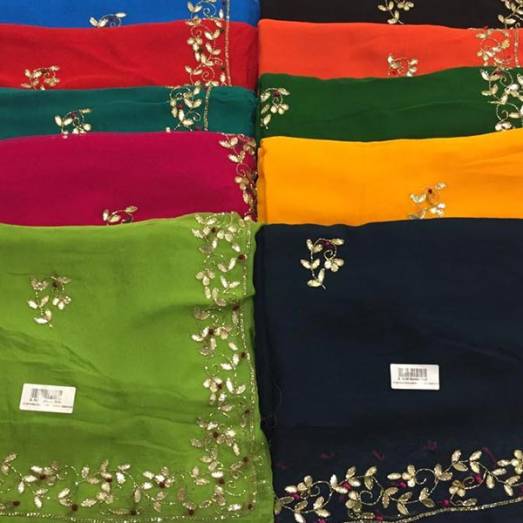 Pure Chiffon Gota Border Manufacturers, Suppliers, Exporters in Delhi