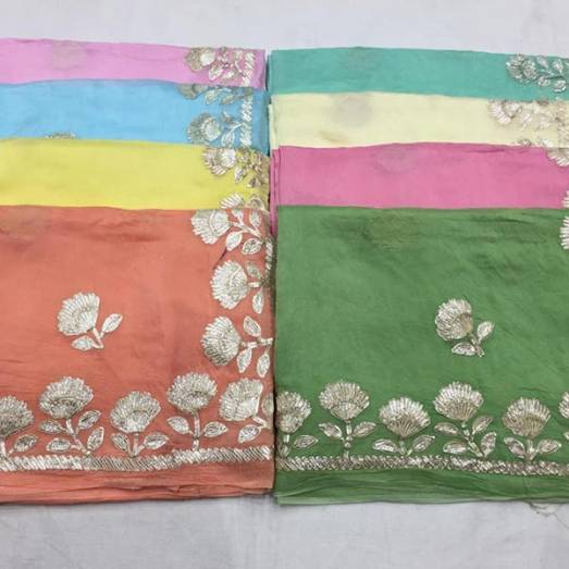 Pure Silk Gota Work Manufacturers, Suppliers, Exporters in Delhi